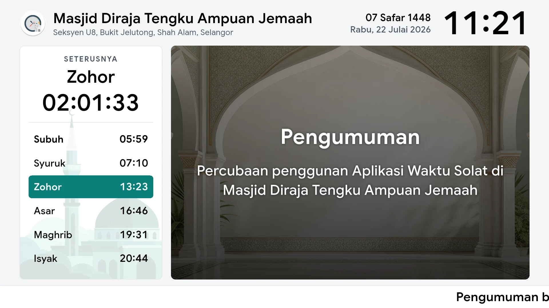 Waktu Solat: Prayer Times screenshot