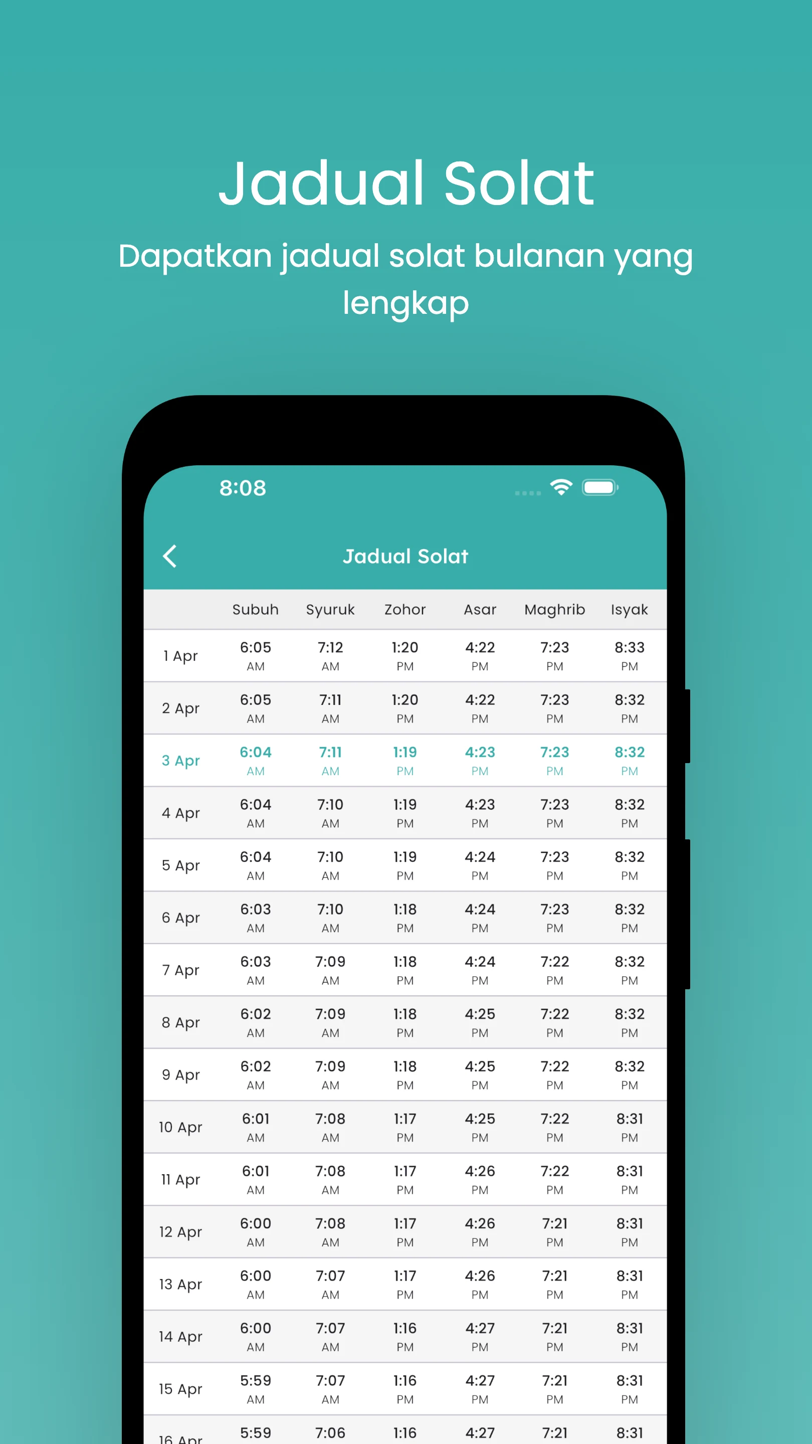 Waktu Solat: Prayer Times screenshot